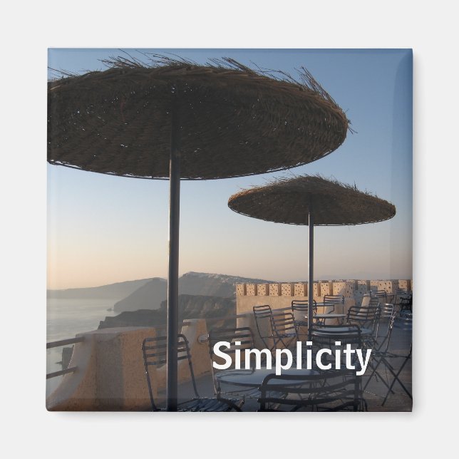 Imán Simplicidad (Frente)