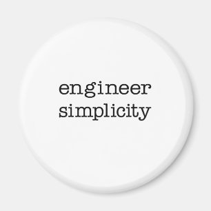 Imán Simplicidad del ingeniero
