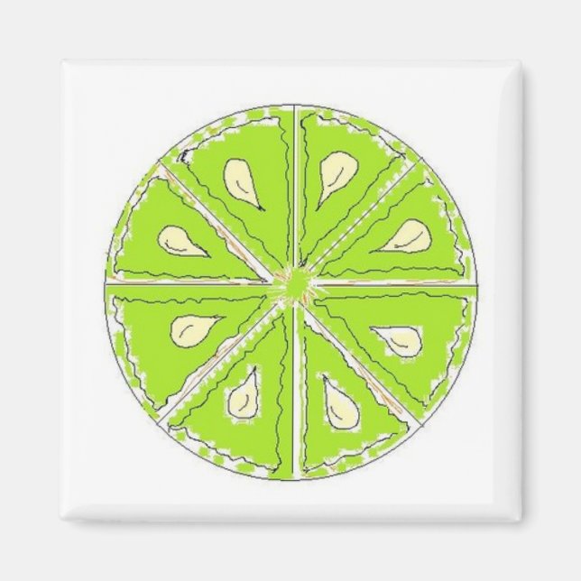 Imán Simply Lime (Frente)