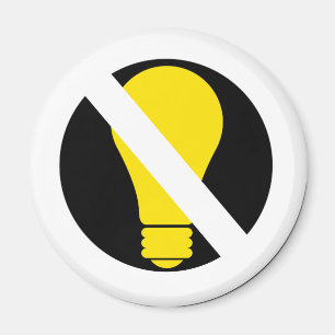 Imán sin bombillas incandescentes