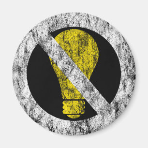 Imán sin bombillas incandescentes