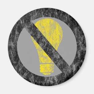 Imán sin bombillas incandescentes