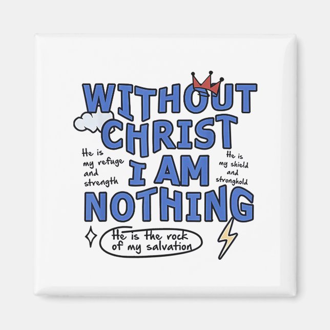 Imán Sin Cristo No Soy Nada  (Frente)