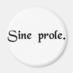 Imán Sin descendencia.