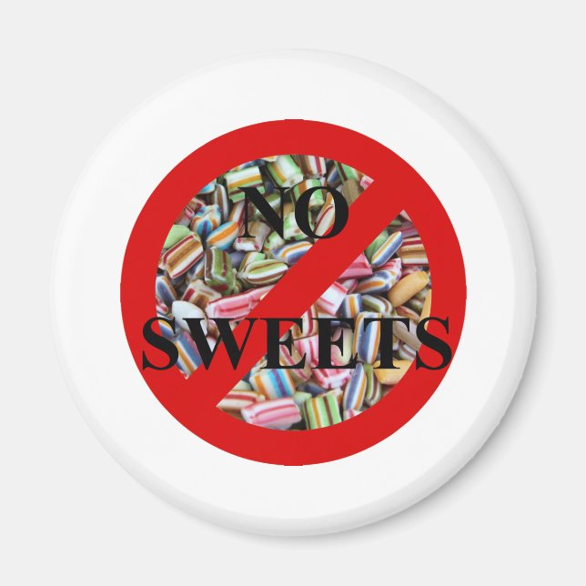 Imán Sin dulces (Frente)