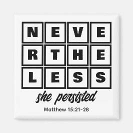 Imán SIN EMBARGO, personalizado PERSISTIÓ