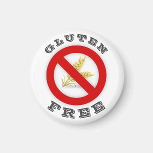 Imán Sin gluten.