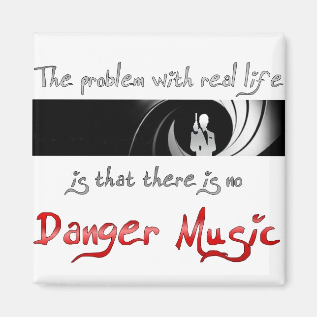Imán Sin música en peligro (Frente)