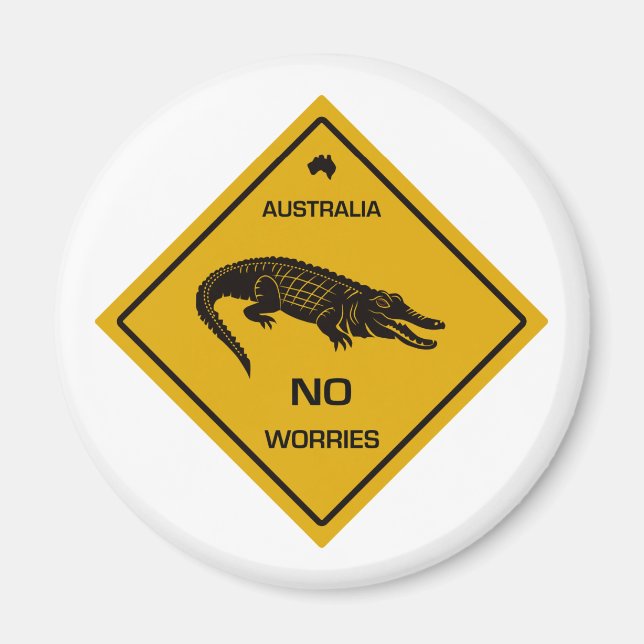 Imán Sin preocupaciones (Frente)