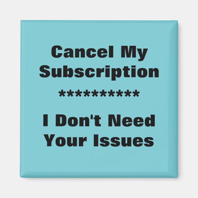 Imán sin problemas (Frente)