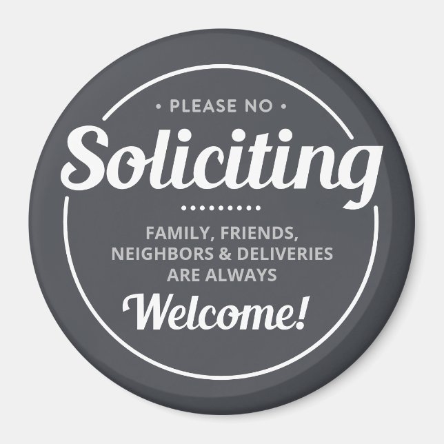 Imán Sin solicitud (editable) entrada de puerta delante (Frente)