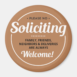 Imán Sin solicitud (editable) entrada de puerta delante