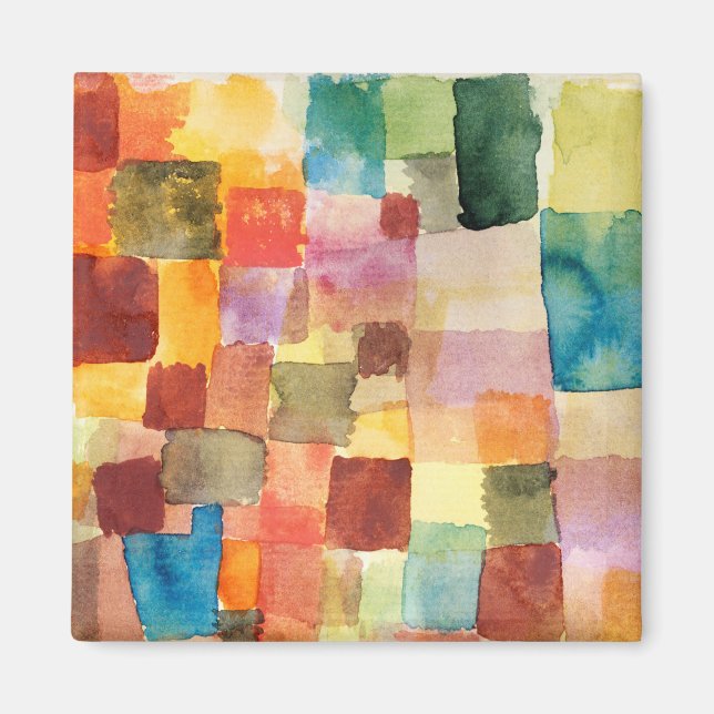 Imán Sin título (1914) de Paul Klee (Frente)