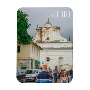 Imán Sinagoga de arquitectura urbana de Slonim Belarus