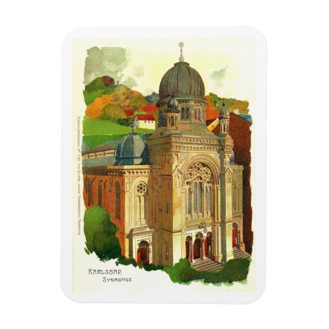 Imán Sinagoga Karlovy Vary (Karlsbad) (Vertical)