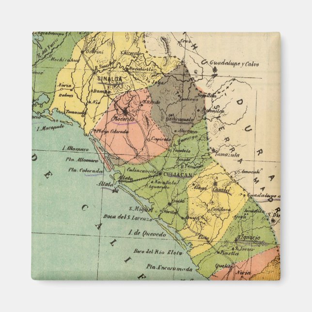 Imán Sinaloa, México (Frente)