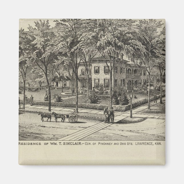 Imán Sinclair Residence, Kansas (Frente)