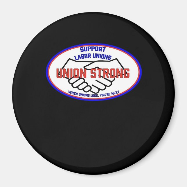 Imán Sindicatos de Apoyo Sólidos, Cuando Los Sindicatos (Frente)