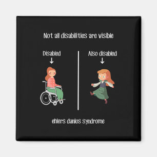 Imán Síndrome de Danlos No Todas Las Discapacidades Son
