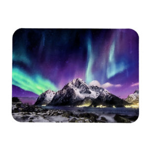 Imán Sinfonía De Luces - Hermoso Paisaje Aurora