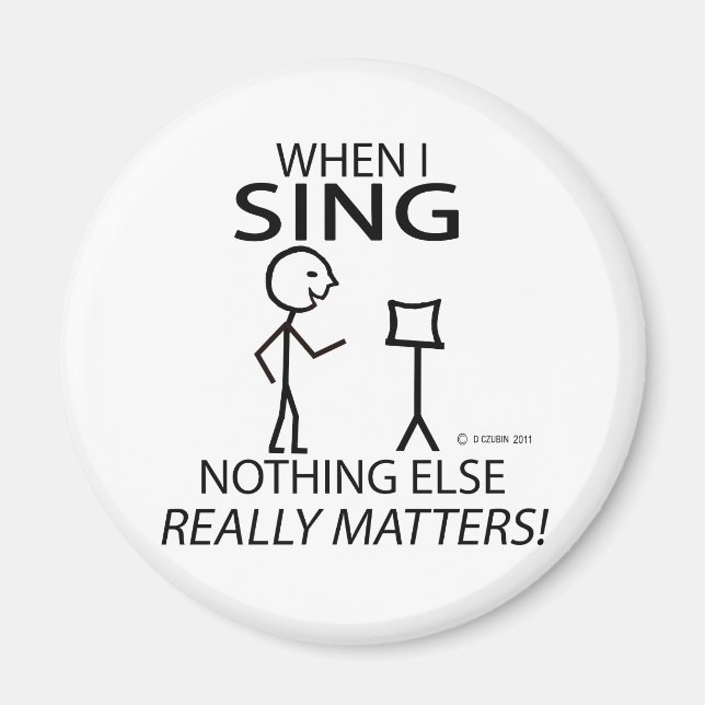 Imán Sing Nothing Else Matters (Frente)