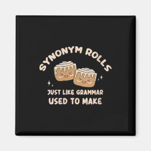 Imán Sinónimo femenino Rolls Chiste Cinnamon Rolls Gram