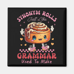 Imán Sinónimo gracioso rollo Chiste Canela Rolls Gramma