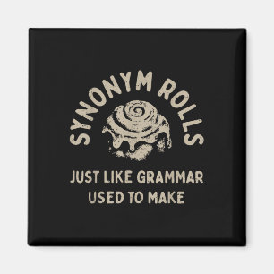Imán Sinónimo Rolls Chiste Cinnamon Rolls Grammar Pun F