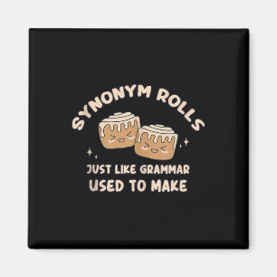 Imán Sinónimo Rolls Chiste Cinnamon Rolls Grammar Pun F