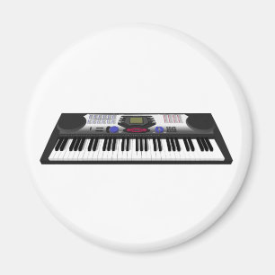 Imán Sinopsis moderna de teclado: Modelo 3D:
