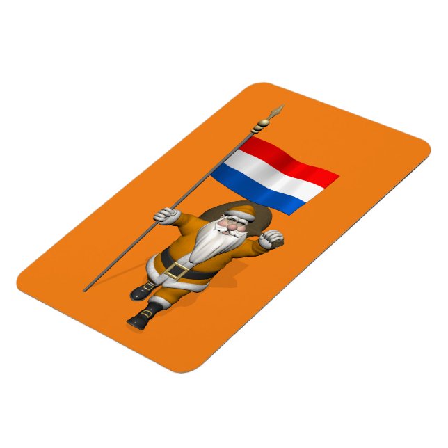Imán Sinterklaas Con Finalización De Los Países Bajos (Lado Izquierdo)