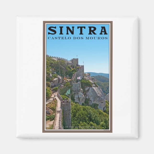 Imán Sintra - Castillo de los moros (Frente)