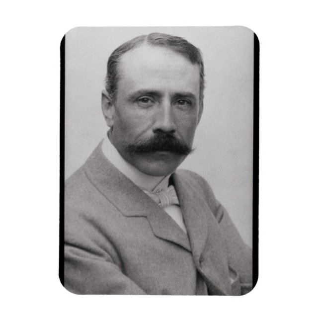 Imán Sir Edward Elgar (1857-1934) (foto) (Vertical)