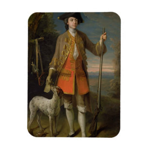 Imán Sir Edward Hales, 1744 (aceite en lona)