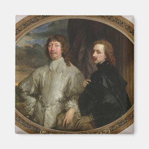 Imán Sir Endymion Porter (1587-1649) y el artista, C.
