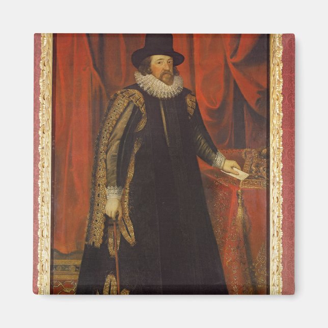 Imán Sir Francis Bacon Viscount of St. Albans (Frente)