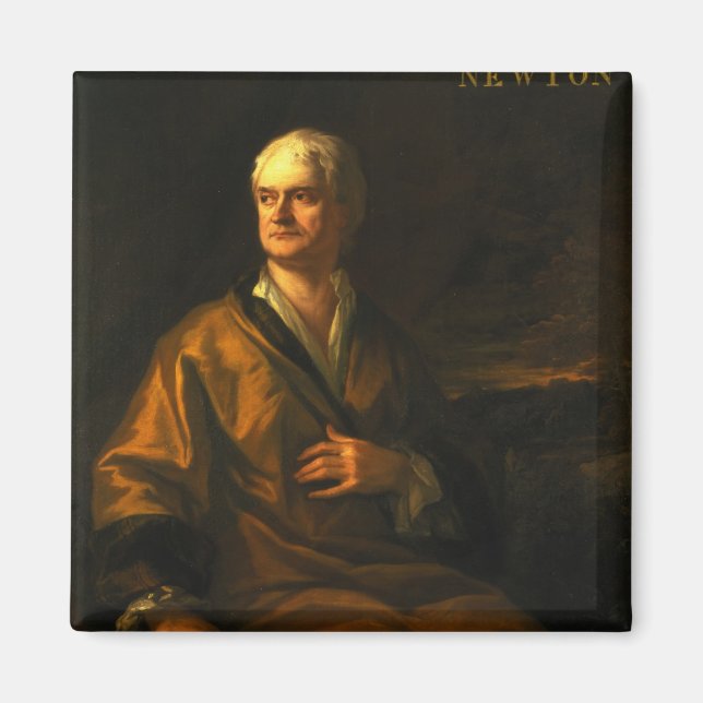 Imán Sir Isaac Newton, 1710 (Frente)