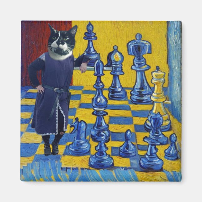 Imán Sir Purrwain (Frente)