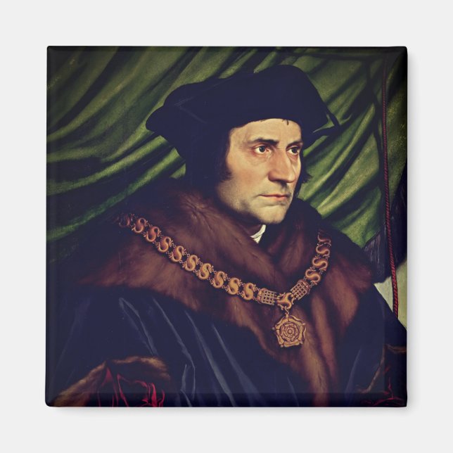 Imán Sir Thomas More - por Hans Holbein, el Joven (Frente)