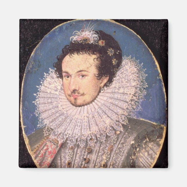 Imán Sir Walter Raleigh (Frente)