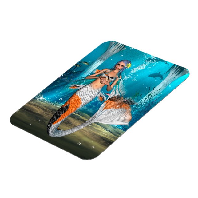 Imán Sirena Azul (Lado Izquierdo)