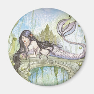 IMÁN SIRENA CABELLUDA NEGRA