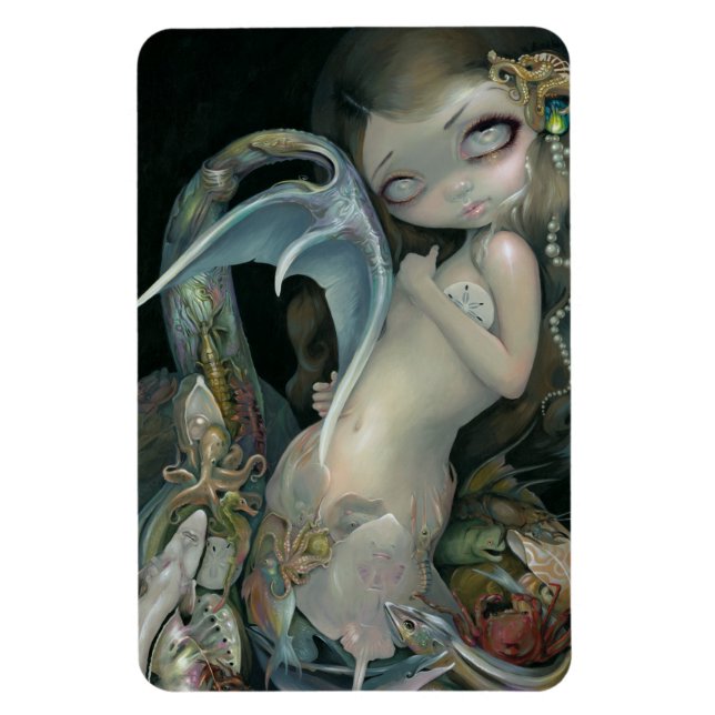 Imán "Sirena de Arcimboldo" Flex Magnet (Vertical)