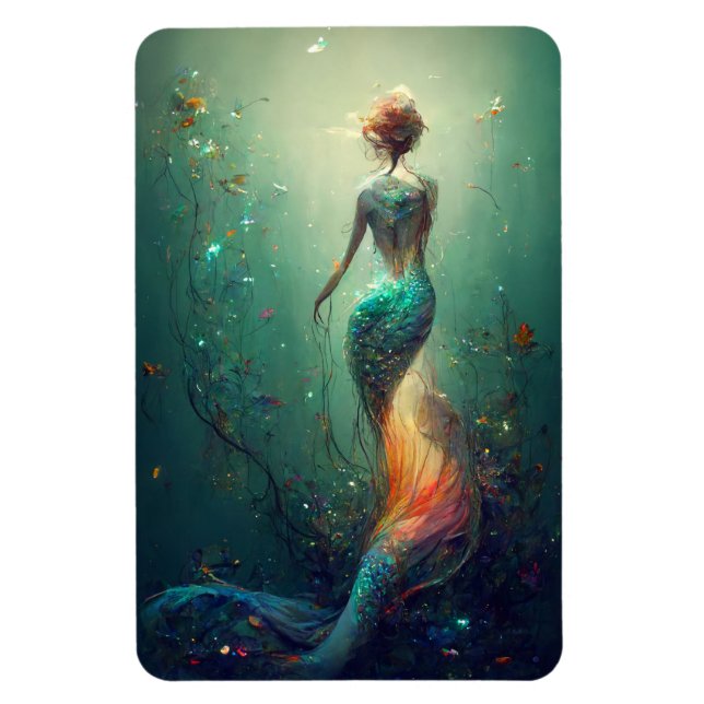 Imán Sirena de mar (Vertical)