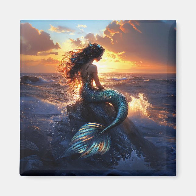 Imán Sirena de sol (Frente)