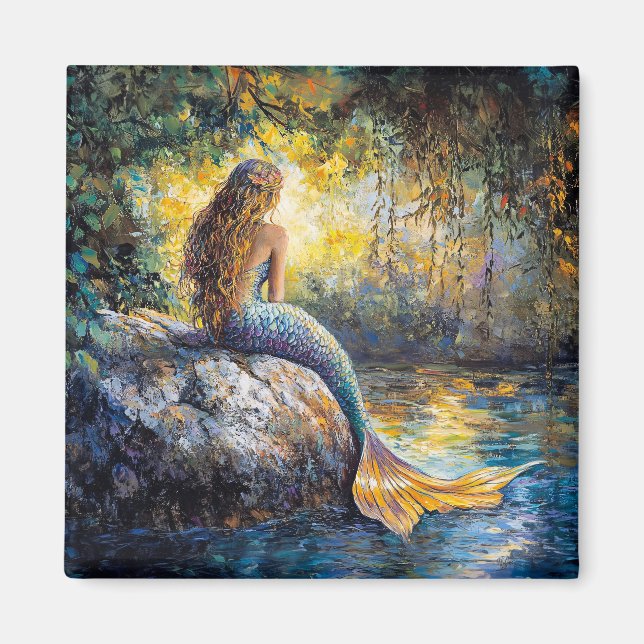 Imán Sirena en la pintura de Grotto (Frente)