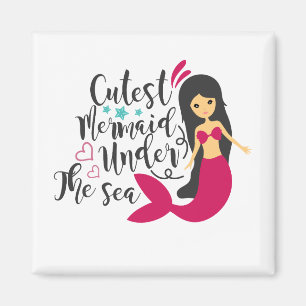 Imán Sirena Más Bonita Bajo El Mar