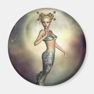 Imán Sirena mística de la luna