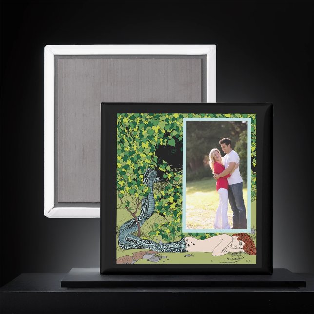 Imán Sirena por Koloman Moser con foto (Subido por el creador)