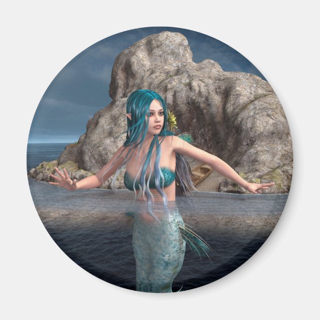 Imán Sirena Ultramarina (Frente)